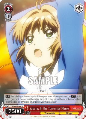 Sakura: In the Torrential Flame card image