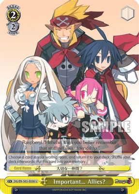 Important... Allies? card image