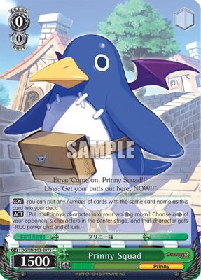 Prinny Squad card image