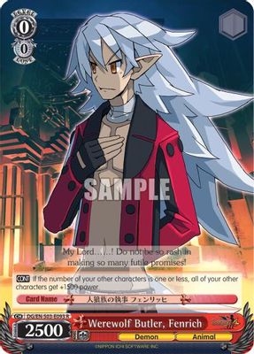 Werewolf Butler, Fenrich card image