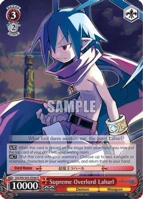 Supreme Overlord Laharl card image