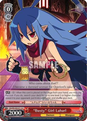 "Busty" Girl Laharl card image