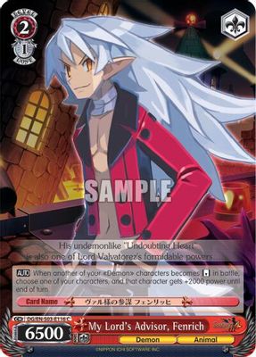 My Lord's Advisor, Fenrich card image