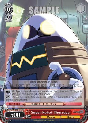 Super Robot Thursday card image
