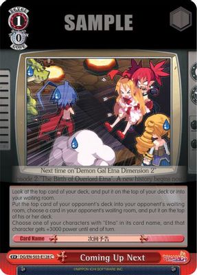 Coming Up Next card image