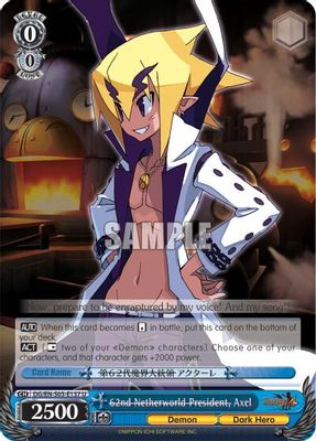 62nd Netherworld President, Axel