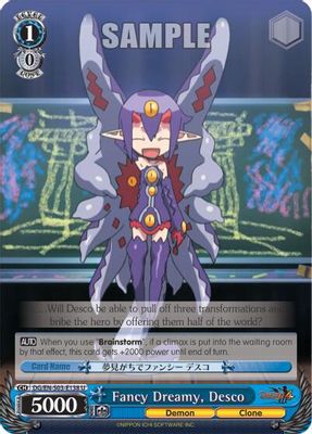 Fancy Dreamy, Desco