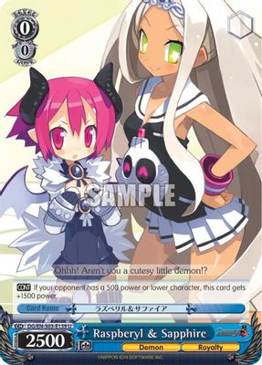 Raspberyl & Sapphire card image