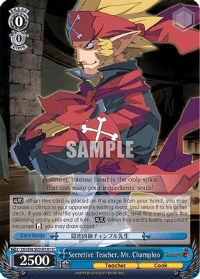 Secretive Teacher, Mr. Champloo card image