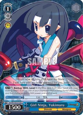 Girl Ninja, Yukimaru card image