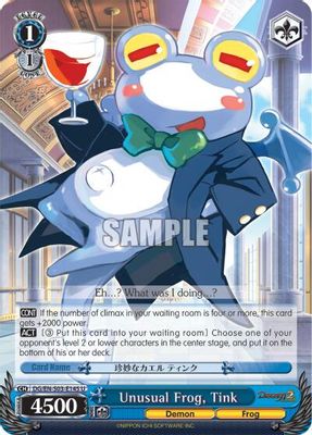 Unusual Frog, Tink card image