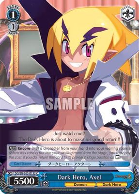 Dark Hero, Axel card image