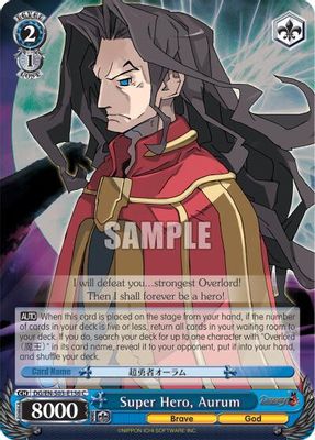 Super Hero, Aurum card image