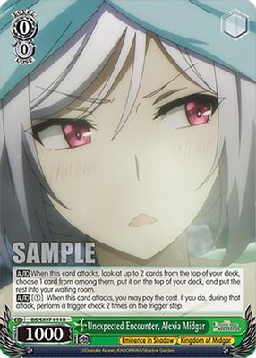 Unexpected Encounter, Alexia Midgar card image