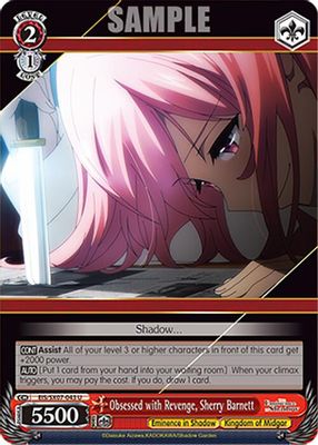 Obsessed with Revenge, Sherry Barnett card image