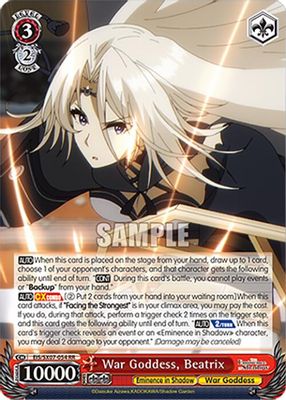 War Goddess, Beatrix card image