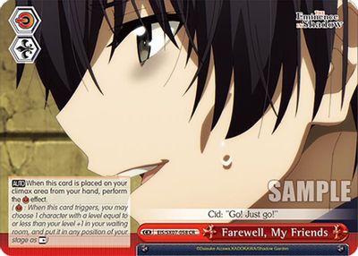 Farewell, My Friends card image