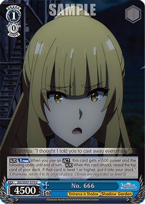 No. 666 card image