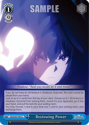 Bestowing Power card image