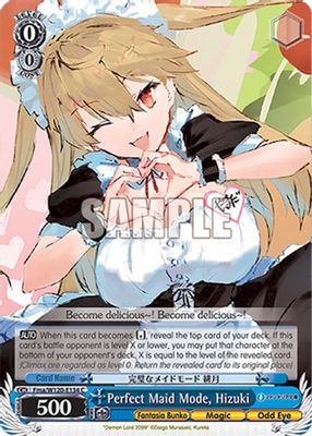 Perfect Maid Mode, Hizuki card image