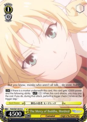 The Mercy of Buddha, Mordred