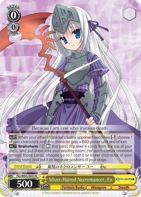 Silver-Haired Necromancer, Eu card image
