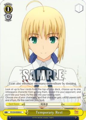 Temporary Rest card image