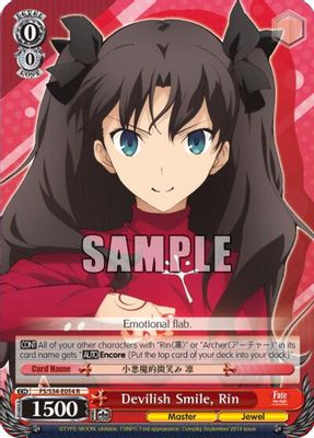 Devilish Smile, Rin card image