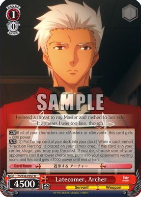 Latecomer, Archer card image