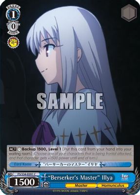 "Berserker's Master" Illya card image
