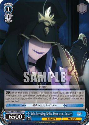 Rule-breaking Noble Phantasm, Caster card image