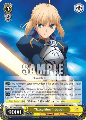 "Excalibur" Saber