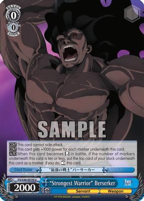 "Strongest Warrior" Berserker