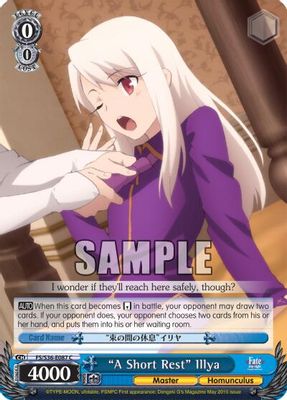 "A Short Rest" Illya card image