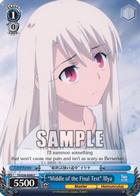"Middle of the Final Test" Illya card image