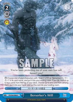 Berserker's Will card image