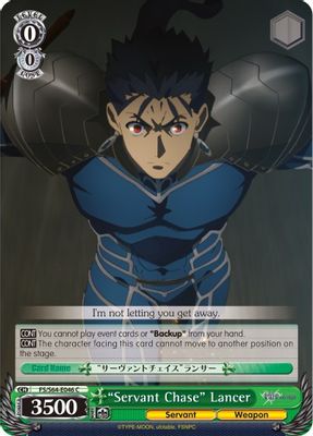 "Servant Chase" Lancer card image