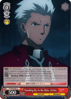 Standing By in the Rain, Archer card image