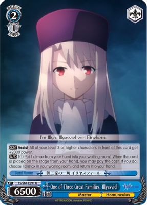 One of Three Great Families, Illyasviel card image