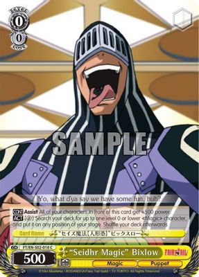 "Seidhr Magic" Bixlow card image
