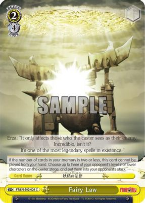 Fairy Law card image