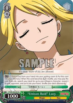 "Unison Raid" Lucy card image