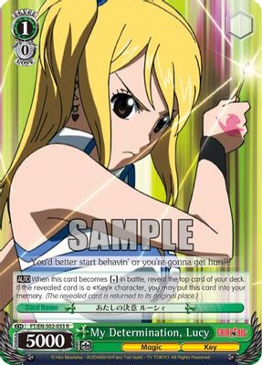My Determination, Lucy card image