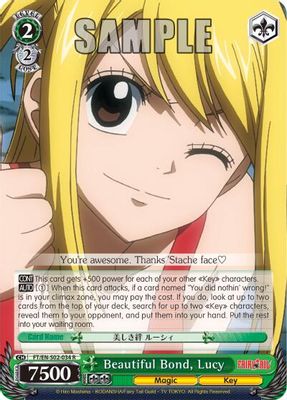 Beautiful Bond, Lucy card image