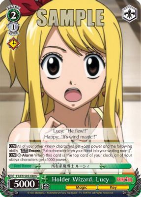 Holder Wizard, Lucy card image