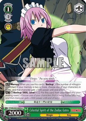Celestial Spirit of the Zodiac Gates