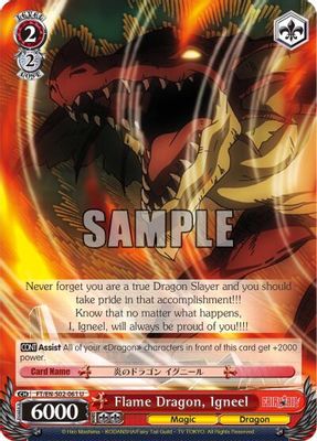 Flame Dragon, Igneel card image