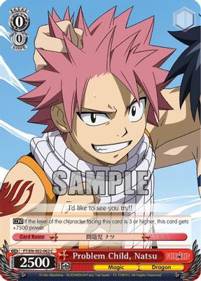 Problem Child, Natsu card image