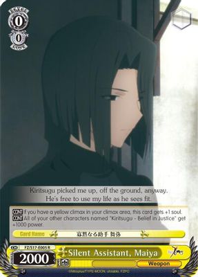 Silent Assistant, Maiya