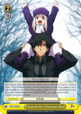 Search for Chestnut Bud card image